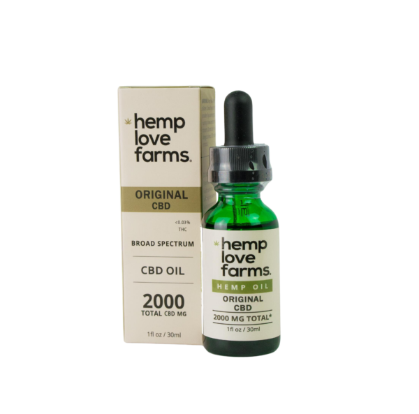 Hemp Love Farms Sleep Oil 2000MG Broad Spectrum