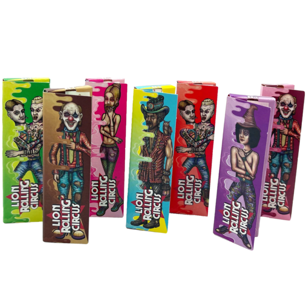 LION ROLLING CIRCUS 1 1/4 Size Rolling Papers