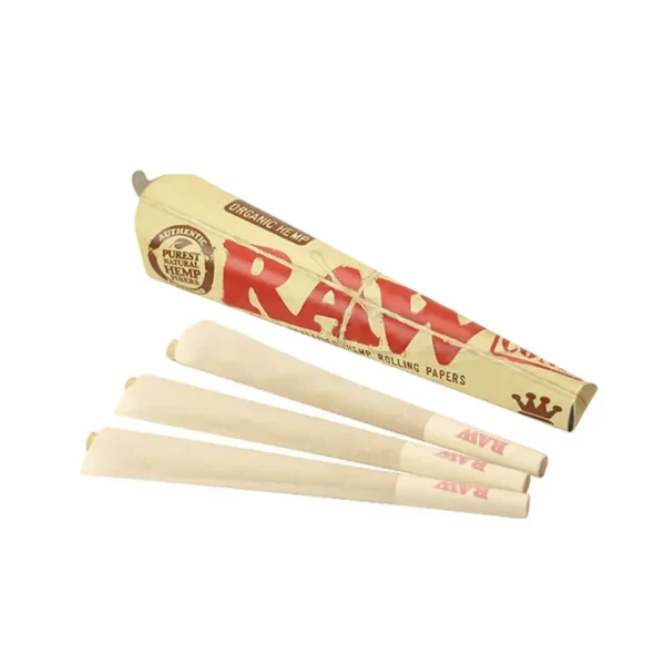 RAW ORGANIC HEMP King Size Cones