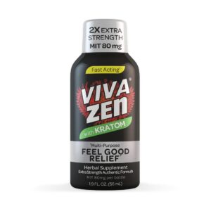 VIVAZEN KRATOM SHOT - 2X EXTRA STRENGTH