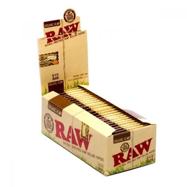 RAW Organic Hemp 1 1/2 Rolling Papers - Image 2